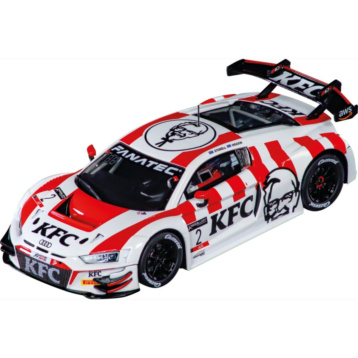 Carrera 32073 Digital 132 Audi R8 LMS GT3 evo KFC Racing, No.2