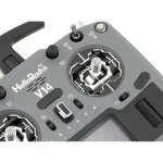 HelloRadio HR1037 V14 MAX R9 OLED 2,4GHz ELRS LBT M2 Fernsteuerung grau, schwarz