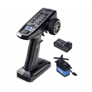 Carson 500111 Fernsteuerung FS 3K Reflex Wheel Pro 4 2.4GHz + Servo 5kg