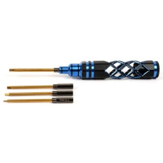 T2M T422643B Hexa-Werkzeughalter 4 in 1 blau