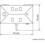 Vollmer 45708 H0 Wasserhaus