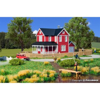 Kibri 38840 H0 Schwedenhaus, rot