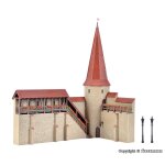 Kibri 38915 H0 Stadtmauer mit Rundturm in Weil