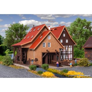 Vollmer 47713 N Tonbachmühle mit Mühlrad und Sägegatter