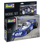 Revell 67741 1:32 Model Set Tyrrell P34/2 6-Wheeler Inkl. Farben, Kleber, Pinsel