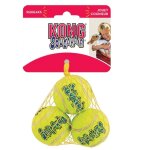KONG AirDog Squeakair Tennisball und Quietscher S 3-Pack