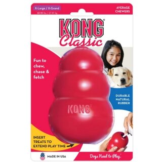 KONG Classic Hundespielzeug aus Naturkautschuk XL