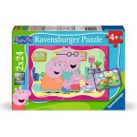 Ravensburger 04184 Peppa Pig Puzzle Teileanzahl 2x24