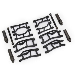 Traxxas 10790-BLK Widemaxx Aufhängungs-Kit schwarz für Mini XRT