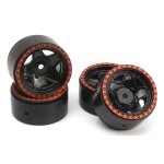 HPI H160867 CL-5 Beadlock Wheel 1.2in (Red/4pcs)