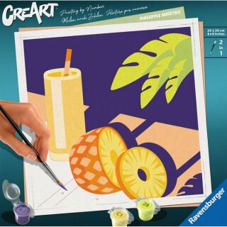 Ravensburger 25560 Malen nach Zahlen: Mocktail Ananas