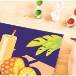 Ravensburger 25560 Malen nach Zahlen: Mocktail Ananas