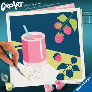 Ravensburger 25562 Malen nach Zahlen: Mocktail Himbeere
