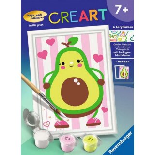 Ravensburger 25881 Malen nach Zahlen Junior: Avocado