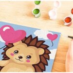 Ravensburger 25883 Malen nach Zahlen Junior: Herziger Igel