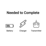 E-flite EFL02150D Micro Scrappy 800mm BNF Basic with AS3X and SAFE Select