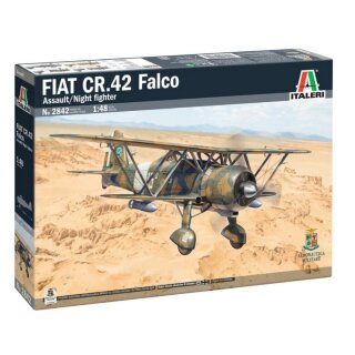 Italeri 2842 1:48 1:48 FIAT CR.42 Falco Jagd.-F/Nachtjäger 510002842
