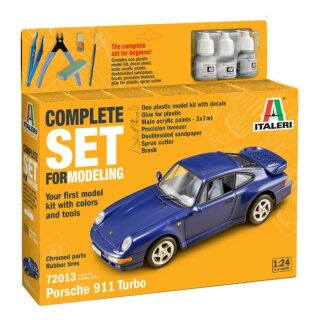 Italeri 2013 1:24 Porsche 911 Turbo Modell-Set 510072013