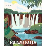 Ravensburger 25894 CreArt: Iguazu Wasserfälle