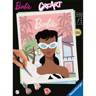 Ravensburger 25896 CreArt Malen nach Zahlen: Barbie 1959