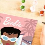 Ravensburger 25896 CreArt Malen nach Zahlen: Barbie 1959