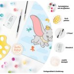 Ravensburger 25899 CreArt Malen nach Zahlen Hello Baby: Dumbo