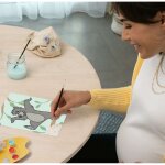 Ravensburger 25900 CreArt Malen nach Zahlen Hello Baby: Baloo