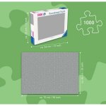 Ravensburger 01632 Puzzle Sommerlicher Wiesenstrauß mit Himmelblau Teileanzahl: 1000