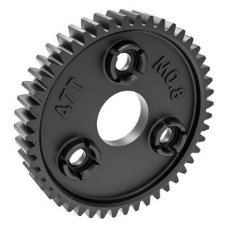 Traxxas 10759 Hauptzahnrad 47Z 0.8 Modul (32dp) für Slipper-Kupplung für Mini-Maxx