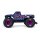 Arrma ARA3537T3 1:10 QUAKE 223S DSC 2WD RTR Brushless Monster Truck, Purple