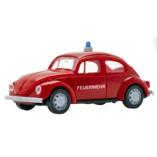Viessmann 1160 H0 VW Käfer Typ Feuerwehr mit LED-Beleuchtung und Blaulicht