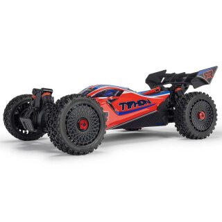 Arrma ARA4306V4T3 1:8 TYPHON 223S BLX Brushless 4X4 Buggy RTR mit DSC Rot