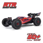 Arrma ARA4306V4T3 1:8 TYPHON 223S BLX Brushless 4X4 Buggy RTR mit DSC Rot