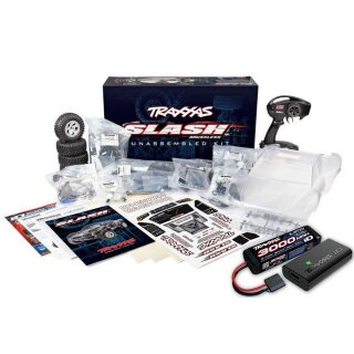 Traxxas 58314-4-R5 Slash Kit 1:10 2WD Short-Course Truck Bausatz inkl Akku/Lader