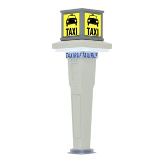 Viessmann 1378 HO Taxistand mit LED-Beleuchtung
