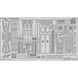 Eduard Accessories: F-14A late exterior für TAMIYA in 1:48