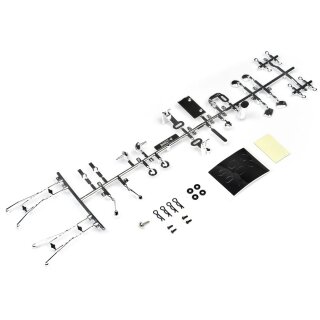 HPI H85527 Body Accessories Set (Chrome)