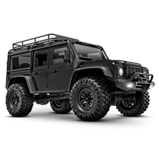 Traxxas 97054-1 TRX-4M Land Rover Defender 4x4 RTR inkl. Akku/Lader 1/18 4WD schwarz