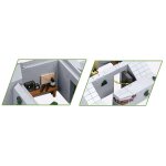 COBI 3136 German Bunker Regelbau 667 1:35 Blockmodell - 642 Bausteine - 38,5x8cm