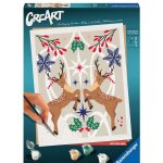 Ravensburger 25895 CreArt: Weihnachtlicher Hirsch