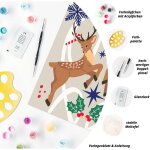 Ravensburger 25895 CreArt: Weihnachtlicher Hirsch