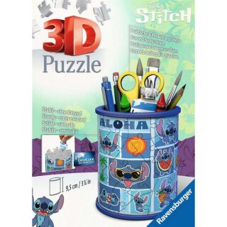Ravensburger 11642 3D Puzzle Utensilo: Disney Stitch Teileanzahl: 54