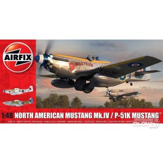 Airfix A05137 North American Mustang Mk.IV/P-51K 1:48