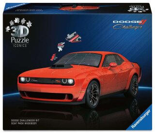 Ravensburger 08036 3D Puzzle Dodge Chall. R/T Scat Pack Widebody Teielanzahl 108