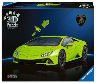 Ravensburger 08037 3D Puzzle Lamborghini Huracán EVO Teielanzahl 108