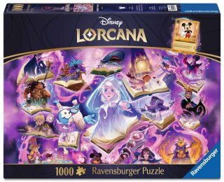 Ravensburger 01622 Disney Lorcana Amethyst Puzzle Teielanzahl 1000