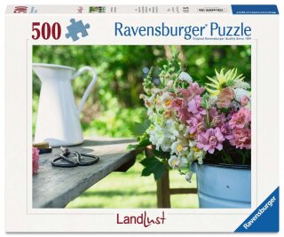 Ravensburger 01634 Sommerbunte Löwenmäulchen Puzzle Teielanzahl 500