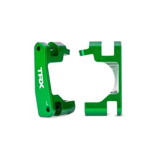 Traxxas 9063-GRN Alu grün Caster Blocks l/r für 4x4 Extreme HD (TRX9080)