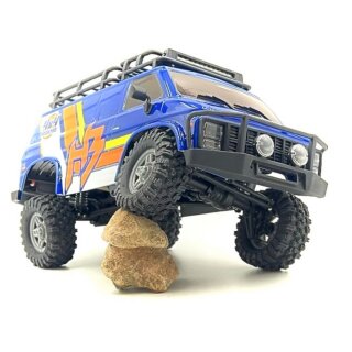 Absima HobbyPlus 1:18 Crawler CR18P EVO-V2 "Rock Van" blue RTR HBP1810503-BL