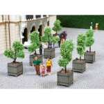 NOCH 14013 Zierbäume in Kübeln Spur H0